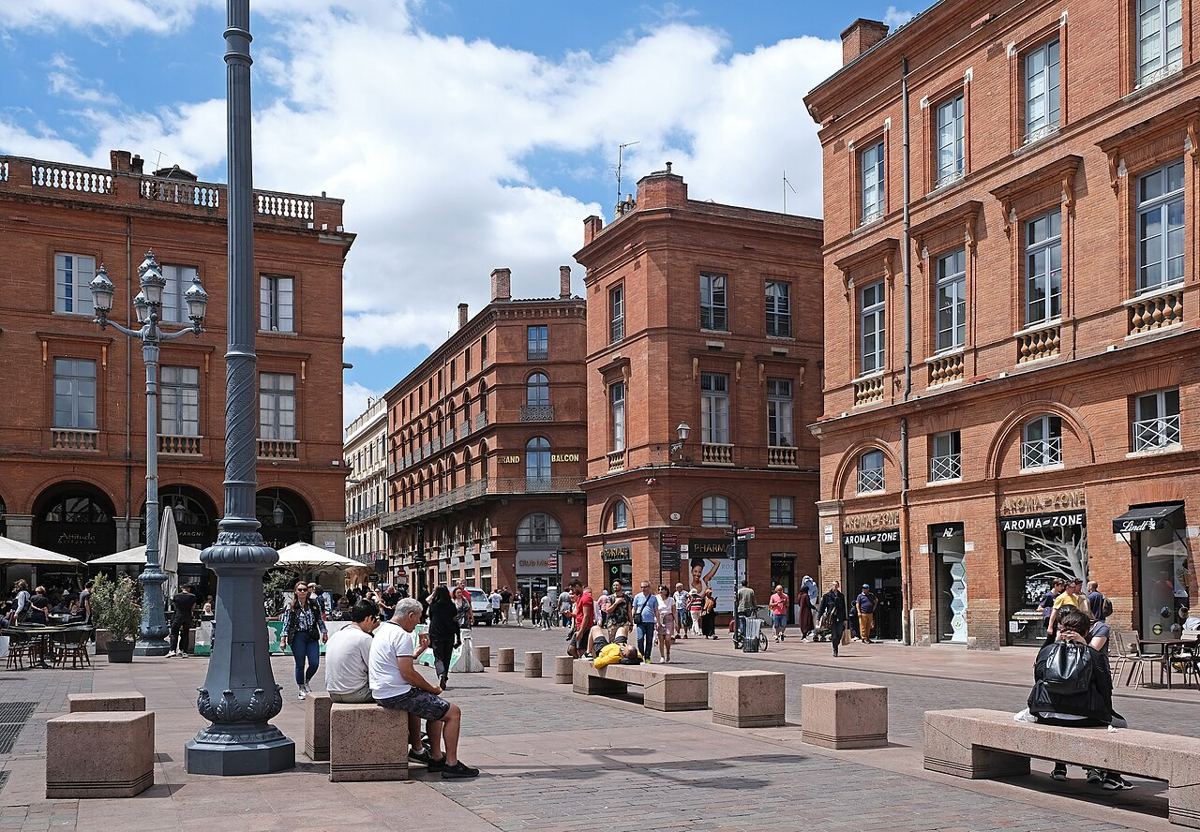 La place du Capitole à Toulouse