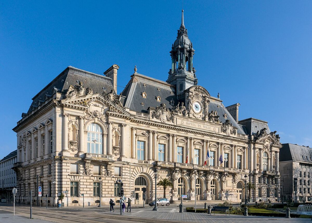 L'hôtel de ville de Tours