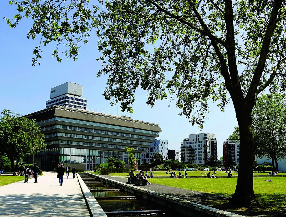 Le parc François-Mitterrand à Cergy